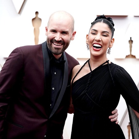 Rosaline Hoss's parents Stephanie Beatriz and Brad Hoss. 